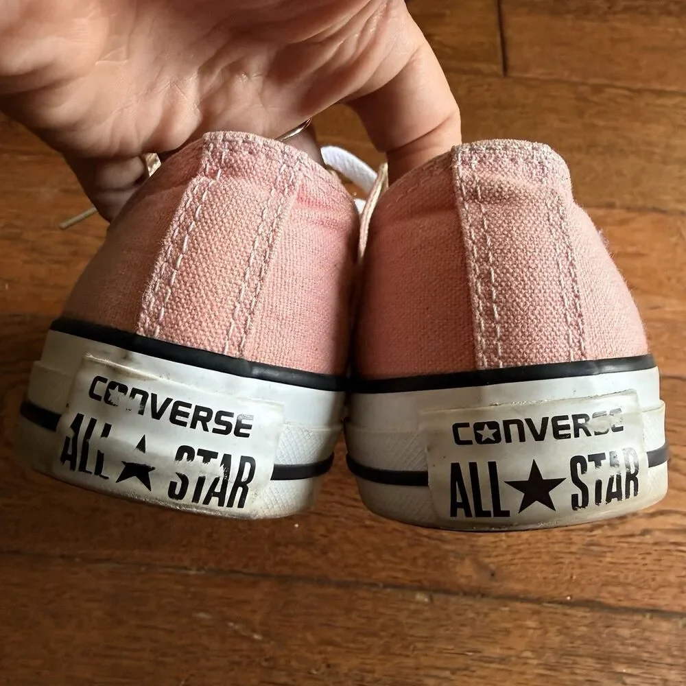 Converse Chuck Taylor All Star 132300F Light Pink Low Top Sneaker Size M 6 W 8